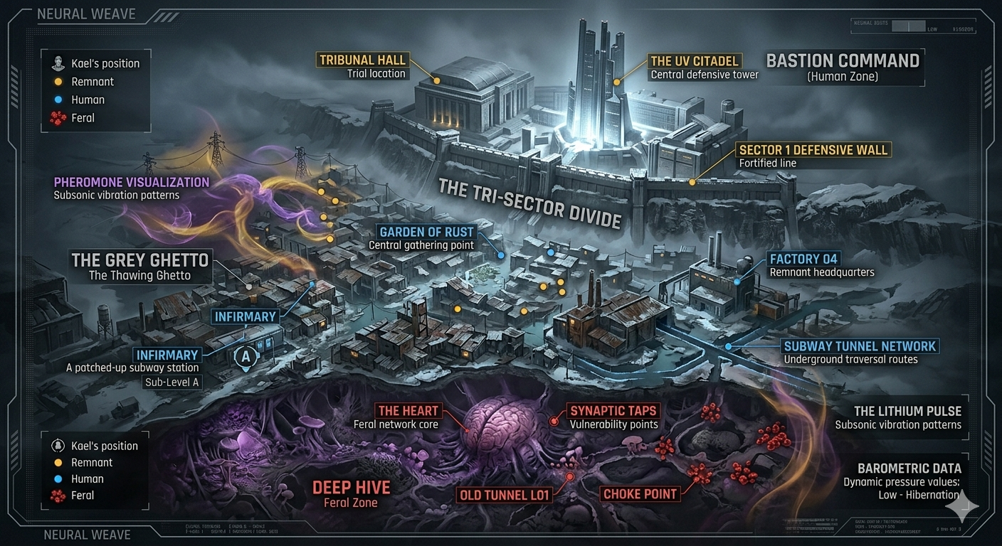 The Long Thaw Map